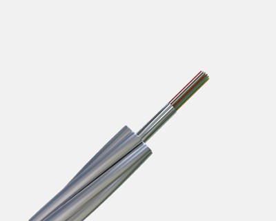 Força do fio de aço OPGW Tubo central isolado Cabo de fibra óptica para rede FTTH FTTB FTTX