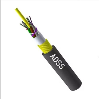 Cabos aéreos de fibra 12 núcleo 24 núcleo 48 núcleo Cabos de fibra óptica