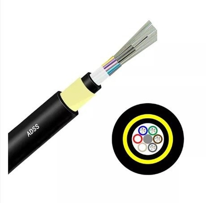12 24 32 48 72 96 144 cabo de comunicação de núcleo Adss G652d cabo de fibra óptica