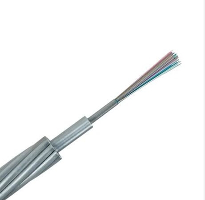 Cable de fio de terra de fibra óptica de tubo solto central OPGW