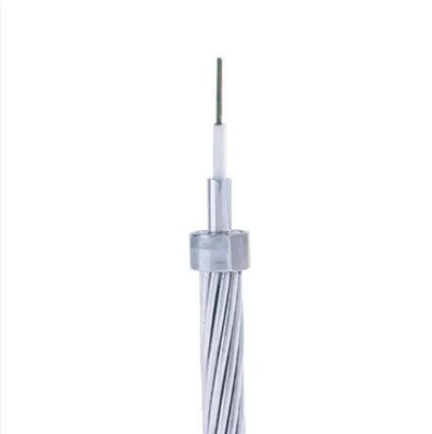 Cable de fio de terra de fibra óptica de tubo solto central OPGW