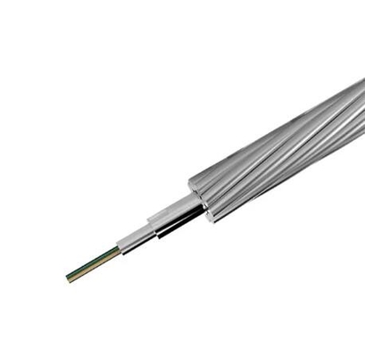 Cable de fio de terra de fibra óptica de tubo solto central OPGW