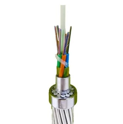OPGW Desenhos típicos de tubos de aço inoxidável centralmente cobertos para instalação aérea de comunicação de energia