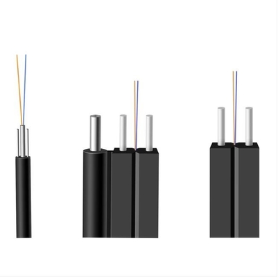 Cabos de saída de fibra óptica FTTH de modo único G. 657A1 G. 657A2