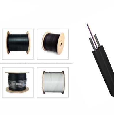 2/ 4 Núcleo FTTH LSZH Fibra Óptica Cable Indoor Single-Mode Drop Cable