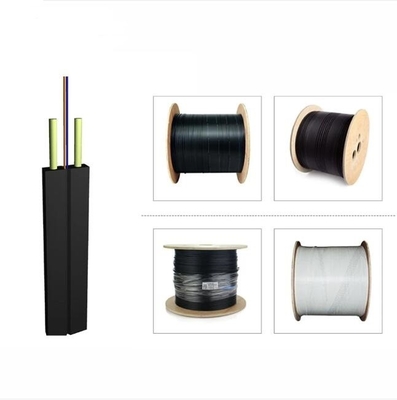 2/ 4 Núcleo FTTH LSZH Fibra Óptica Cable Indoor Single-Mode Drop Cable
