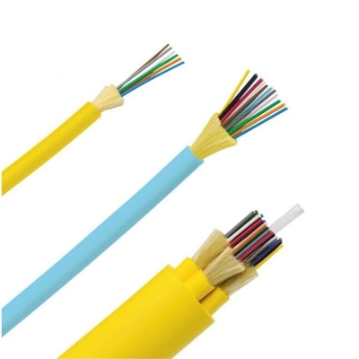 Cabos de saída de fibras para cabos de micro-ótica de núcleo múltiplo para interiores