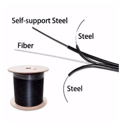 FIBRA ÓTICA 4 CORE 2km FTTH DROP CABLE Modo único FIBRA ÓTICA