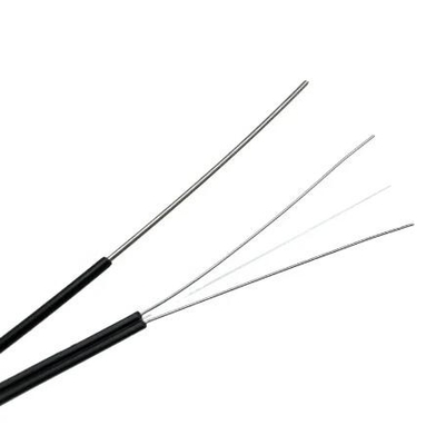 1 núcleo 2 núcleo 4 núcleo de aço cabo de fibra óptica para FTTH