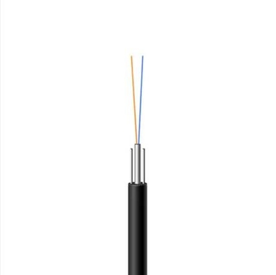 Cable de queda de fibra óptica de 2 núcleos FTTH para interior e exterior