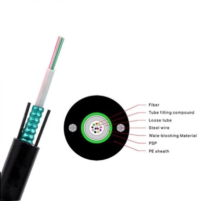 6 Modelo multimodo de núcleo para exterior Cabos de fibra óptica blindados GYXTW