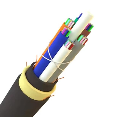 Mini Adss Cable Aerial G652d Sm Fibra 6 núcleo 8 núcleo 12 núcleo 24 núcleo Asu Fibra Ótica