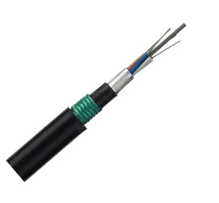 Cable de fibra óptica de 24 núcleos de enterro direto 1 km preço Cable de fibra óptica de enterro direto