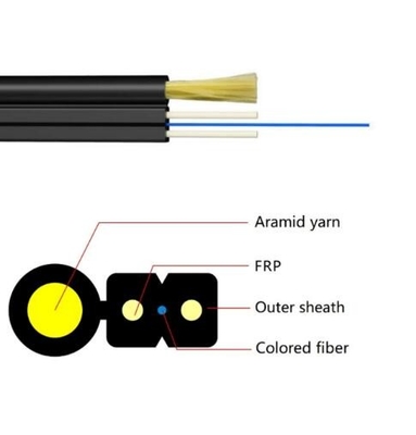 Cabos FTTH 1fo G657A de fibra óptica