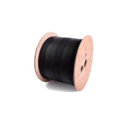 Cable FTTH de queda para interiores, resistência a FRP Memeber, 1-12F, escolha de OS2/OM2/OM3/OM4, LSZH