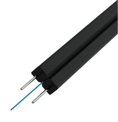 4 núcleo plano auto-suportando FTTH cabo de fibra óptica de queda exterior Gyfxtby