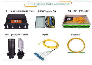 Repetibilidade da trança da fibra ótica LC/SC/FC/ST/MU/E2000 boa para FTTH