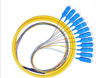 Boa trança da fibra ótica da repetibilidade para o SC/UPC do conector de cabo ótico