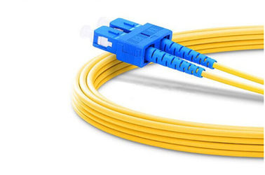 SC - o cabo de remendo do LC, remendo da fibra cabografa a fábrica alta da concentricidade de PVCmaterial do diâmetro de 2.00mm