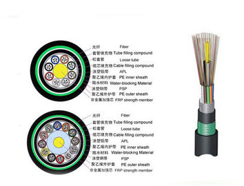 Cabo de fibra ótica fraco do tubo do núcleo G657A2 ADSS da bainha do PE do OEM de China multi