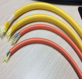 Cabo de fibra ótica feito sob encomenda de 6 núcleos do OEM de China, durabilidade alta do cabo de fibra ótica da fuga