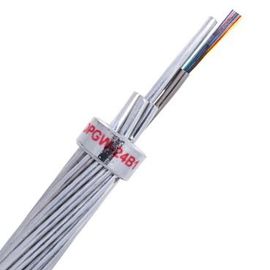 O fio à terra de fibra ótica encalhado, 24 retira o núcleo do esforço de prova ≥0.69GPa do cabo de fibra ótica