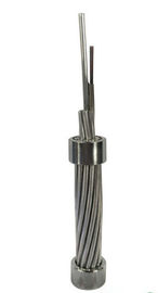 Cabo de fibra ótica impermeável de Straned OPGW, fio à terra aéreo composto 205kN RTS