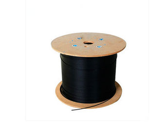 Revestimento 1 de LSZH/PVC 2 4 cabo pendente da fibra ótica da força GJXFH Flex Durable FTTH do único modo FRP do núcleo
