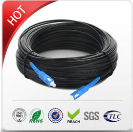 Vida útil longa do preto da manutenção programada G657A1 G657A2/o branco do cabo pendente LSZH revestimento interno