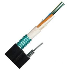 Figura fraca central 8 cabo de fibra ótica exterior GYXTC8S/GYXTC8A do tubo do apoio do auto