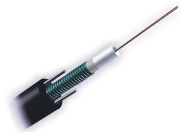 Cabo ethernet blindado das fibras óticas do fio de vidro GYFTY-FS