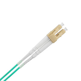 Cabos 3M Multimode Connector de 1 cabo de remendo da fibra ótica do núcleo MPO OM3 da parte MPO-LC 24