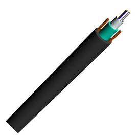 Anti cabo de fibra ótica UV blindado da manutenção programada do núcleo GYXTW do revestimento 2-24 do PE