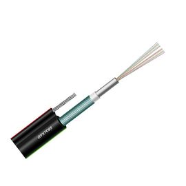 GYXTC8S Cabo de Fibra Óptica Armado para Área Externa Auto-Suporte 12 Núcleos Figura 8 Tipo para Duto ou Antena