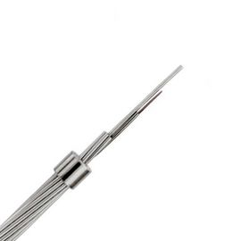 Fio terra óptico OPGW de longa duração com 24 núcleos Cabo de fibra óptica aéreo externo