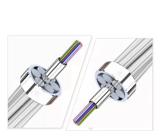 Multi tipo diâmetro do modo PBT do fio à terra de OPGW grande e cabo de fibra ótica óticos da capacidade da fibra