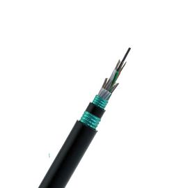 Fibra blindada das fibras de G652D 12 - resistente de umidade do cabo ótico