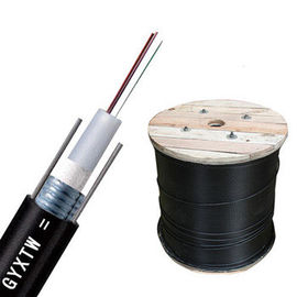 Antena externa de tubo solto central de modo único GYXTW e cabo de fibra óptica 6f de duto