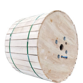 PE Jacket GYXTW 8 Core Central Tubos soltos Área externa e ducto SM Fibra de cabo com fio de aço membro de resistência