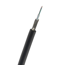 Da bainha exterior fraca central do PE do tubo do núcleo do OEM GYXTY 8 antena exterior e para canalizar o cabo de fibra ótica da manutenção programada