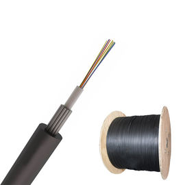 Da bainha exterior fraca central do PE do tubo do núcleo do OEM GYXTY 8 antena exterior e para canalizar o cabo de fibra ótica da manutenção programada
