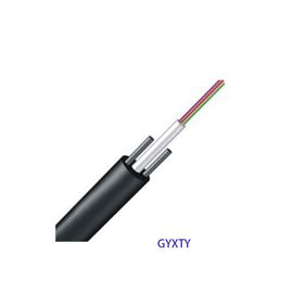 GYXTY 10 núcleo central tubo solto exterior antena e ducto de modo único cabo de fibra óptica