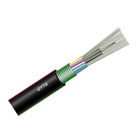 Cabos de fibra óptica de modo único de núcleo único para instalação exterior e aérea