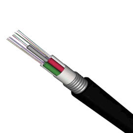 O tubo fraco de China encalhou GYTA aéreo e canaliza o cabo de fibra ótica blindado exterior do único modo de 144 núcleos