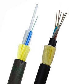 O preto 96 retira o núcleo da bainha exterior do dobro do cabo de fibra ótica da fuga de ADSS para a telecomunicação do poder