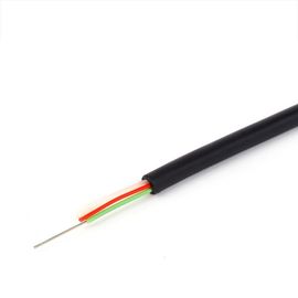 Do revestimento preto não metálico fraco do tubo do núcleo de GYFTY 60 cabo de fibra ótica exterior
