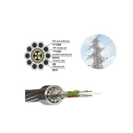 48 cabo de fibra ótica blindado aéreo exterior do núcleo ACS OPGW (fio à terra aéreo composto de fibra ótica)