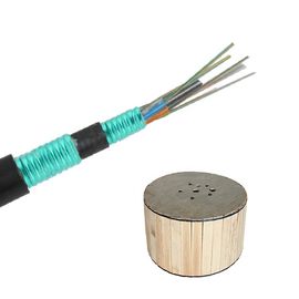 Tubo fraco encalhado enterrado direto do cabo de fibra ótica blindado exterior do núcleo de GYTS53 2-288