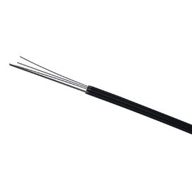 12 figura 8 força do único modo de cabo pendente do núcleo FTTH do fio de aço