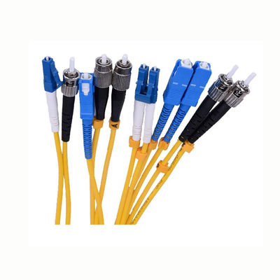 LC Pigtails Fibra Óptica Patch Cable para velocidade Solução de Transferência de Dados